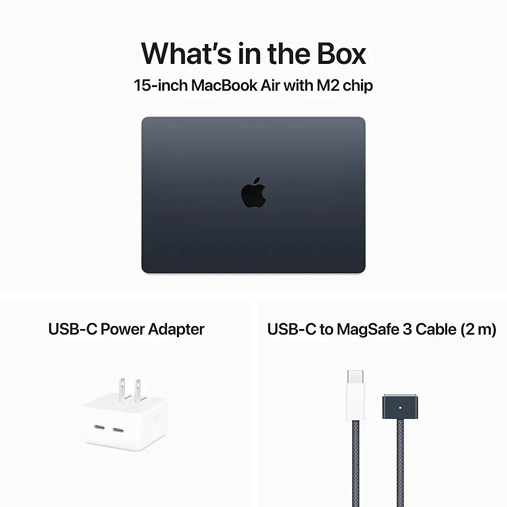 Apple MacBook Air 15-inch M3 side profile view refurbished