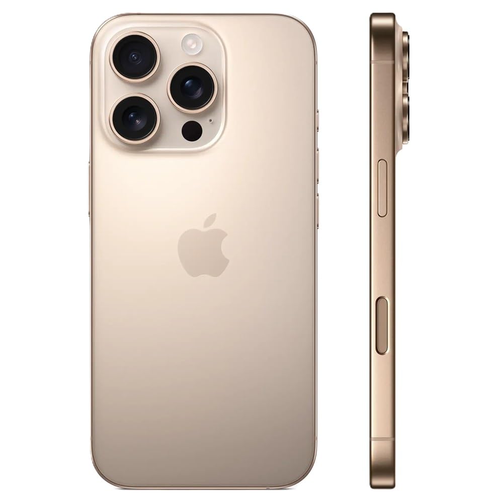 iPhone 16 Pro Max 1TB Unlocked Desert Titanium Apple warranty.