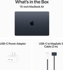 Apple MacBook Air 15-inch M3 24GB 2TB Midnight Blue side profile