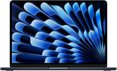 Apple 13-inch MacBook Air (M3 Chip, 16GB RAM, 256GB SSD, Liquid Retina Display) Midnight Blue.