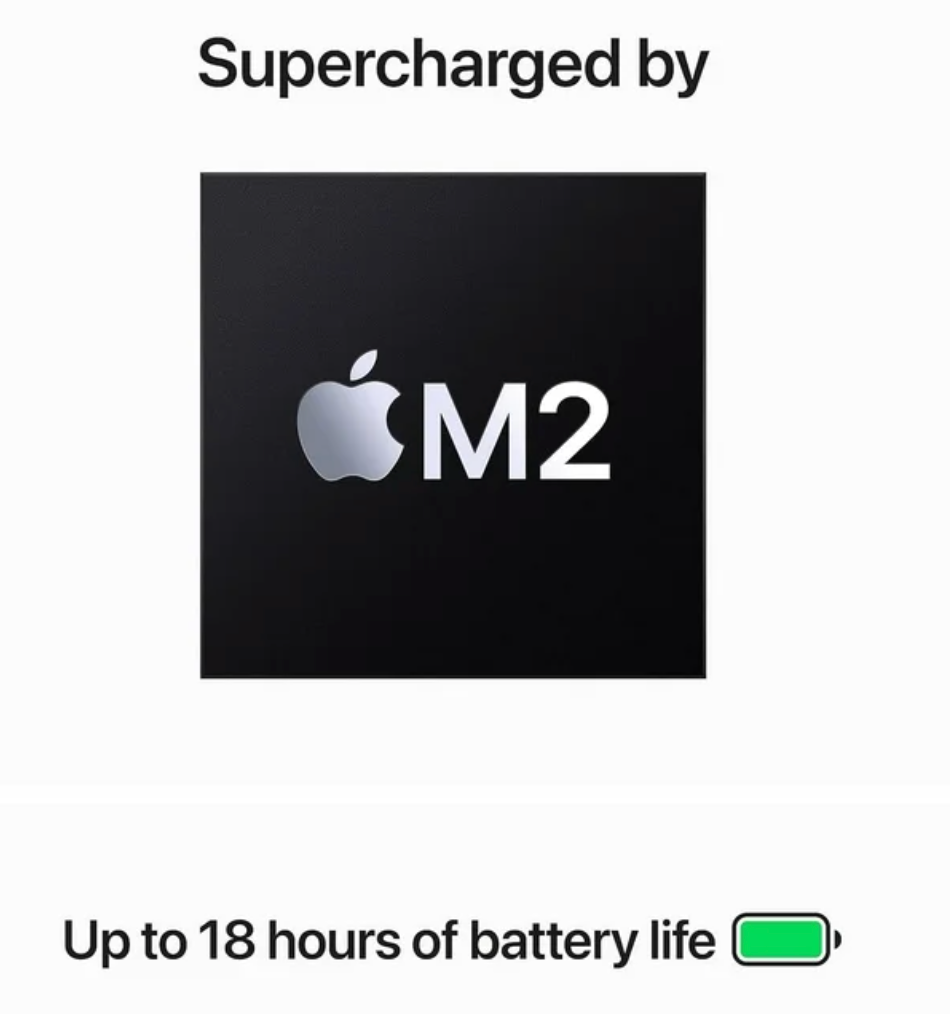 Sleek MacBook Air featuring the powerful M2 chip for enhanced performance and efficiency