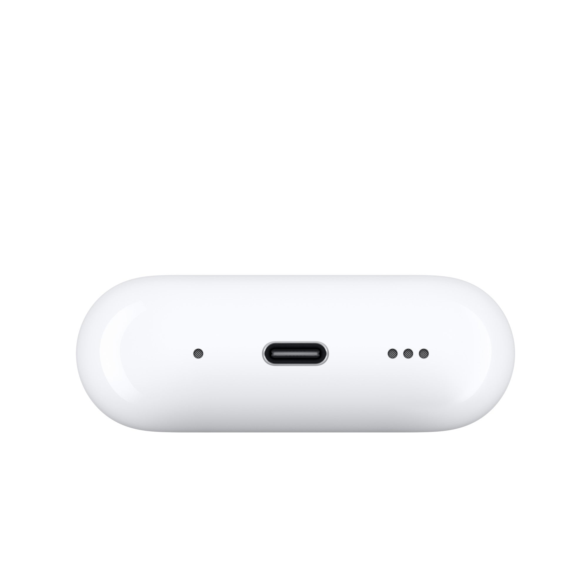 Apple AirPods Pro (2nd Gen) with MagSafe Charging Case (USB-C) back view of case