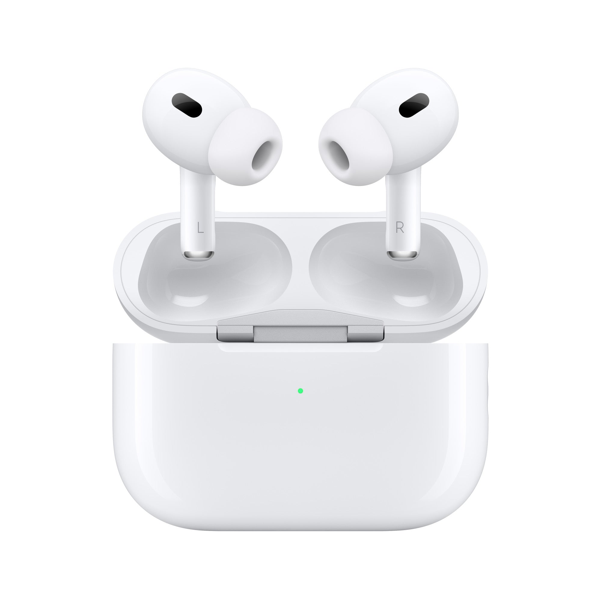 Apple AirPods Pro (2nd Gen) with MagSafe Charging Case (USB-C) front view