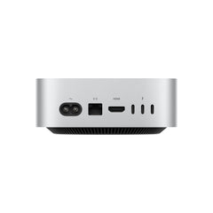 Apple Mac mini: Apple M4 chip, 16GB RAM, 256GB SSD - Silver.
