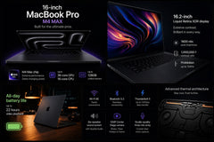 Apple MacBook Pro 16-inch M4 Max with 16-Core CPU and 40-Core GPU — 128GB 2TB Space Black