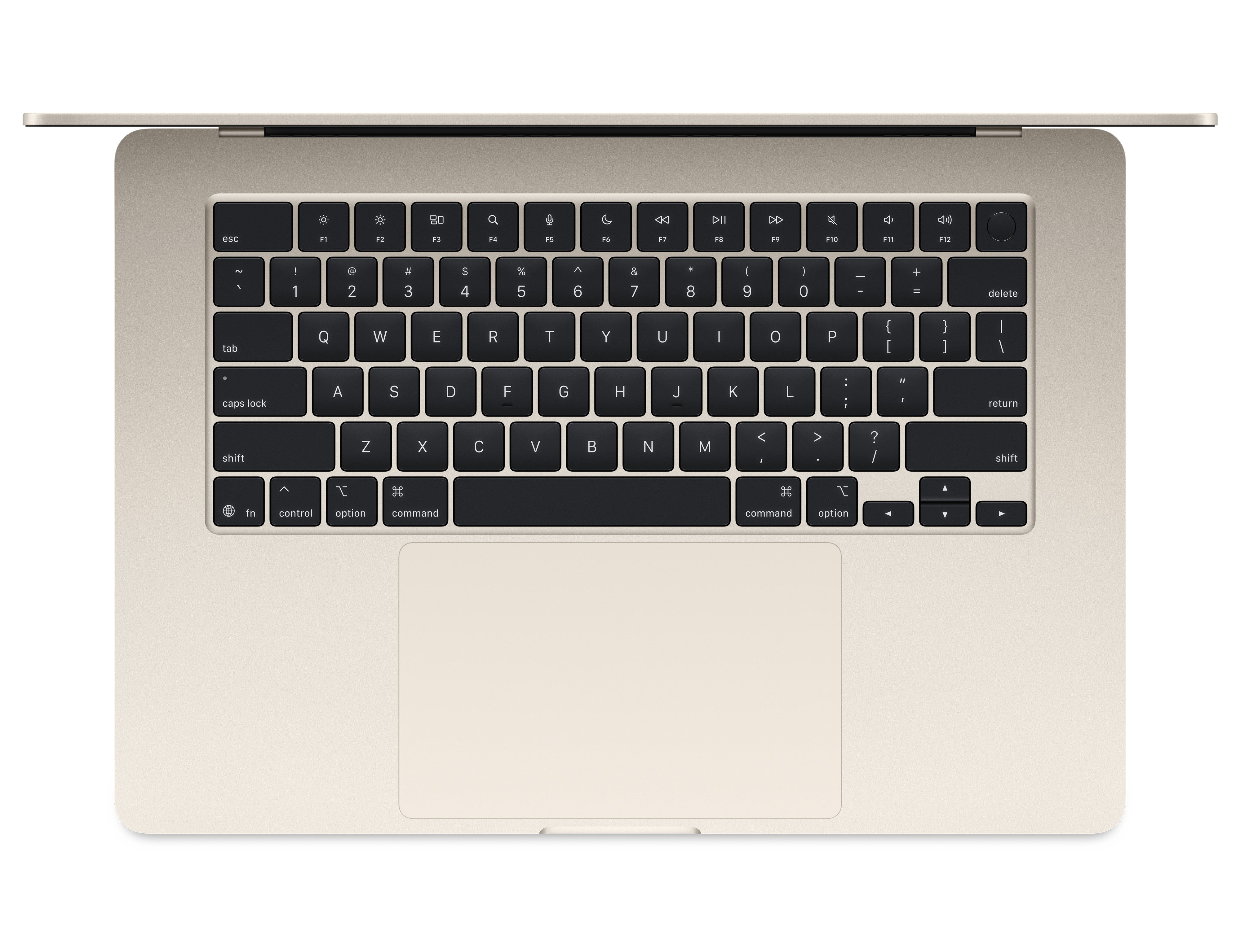 Apple MacBook Air 15.3-inch M2 Chip, 8GB RAM, 256GB SSD, Starlight 1 Year Warranty.