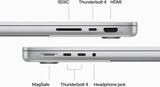 Apple MacBook Pro M3, 14 inch, 16GB RAM, 512GB SSD, 11‑Core CPU and 14‑Core GPU, Silver