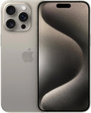 iPhone 15 Pro Max 512GB Natural Titanium, Renewed Unlocked
