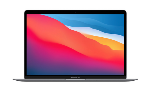 Apple MacBook Air (2020) 13.3-inch - Apple M1 8-core and 7-core GPU - 8GB RAM - SSD 512GB
