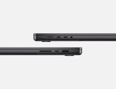 Apple MacBook Pro 16" Laptop - M3 Max chip 14-core CPU, 30-core GPU, 36GB Ram, 1TB SSD, Silver 1 Year Warranty side