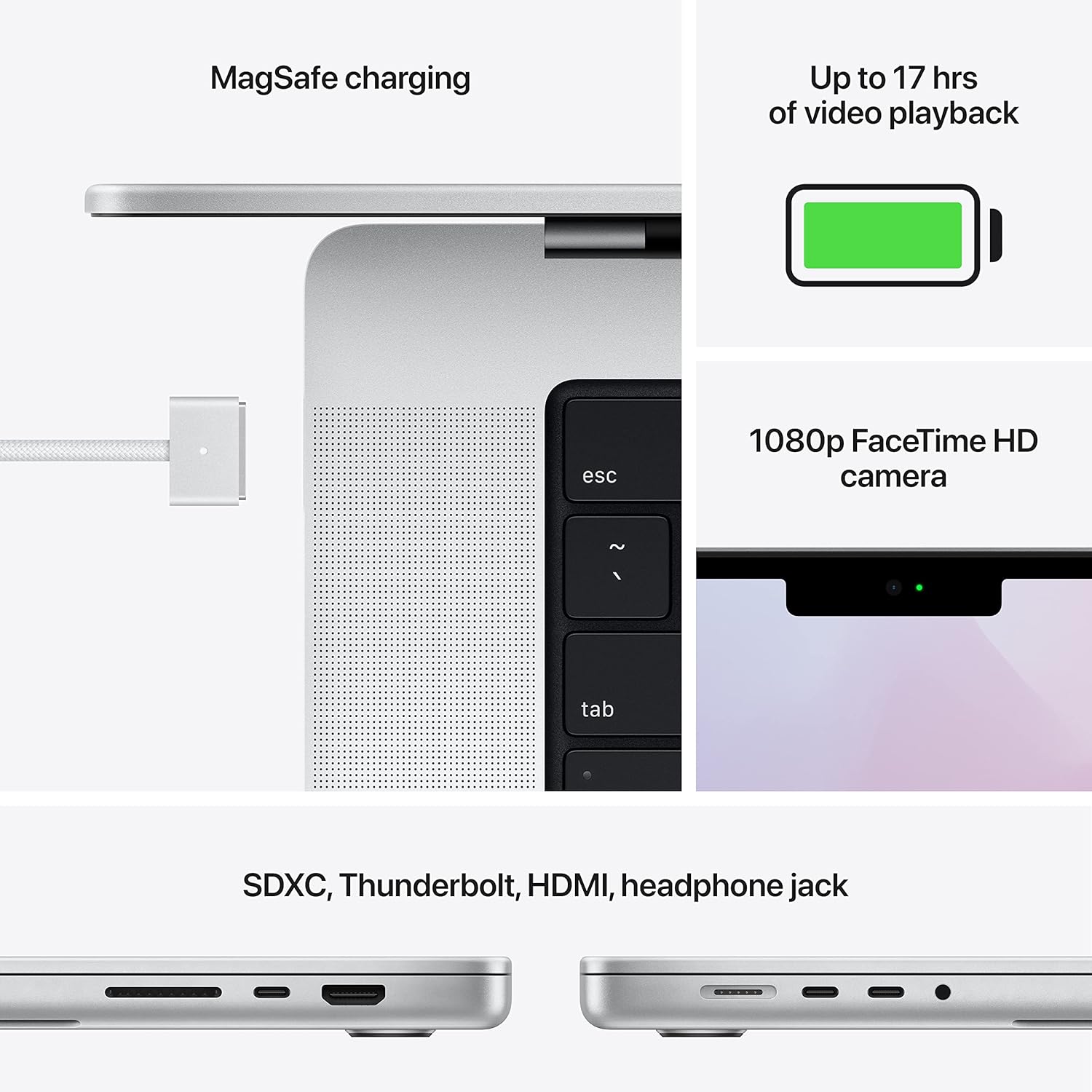 Apple MacBook Pro 14-inch, Silver