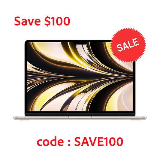 Apple MacBook Air 13.6-inch (2023) – M2, 16GB RAM, 512GB SSD – Starlight