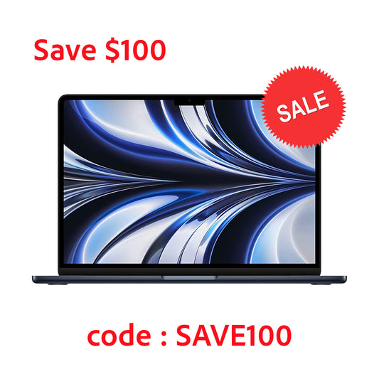 Apple  13-inch MacBook Air Laptop with M2 chip 512GB  SSD 16GB Ram (Midnight Blue)